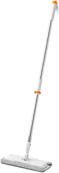 360° Rotating Mop Flat for Household Use Wet and Dry Triple Gripper Freely Retractable