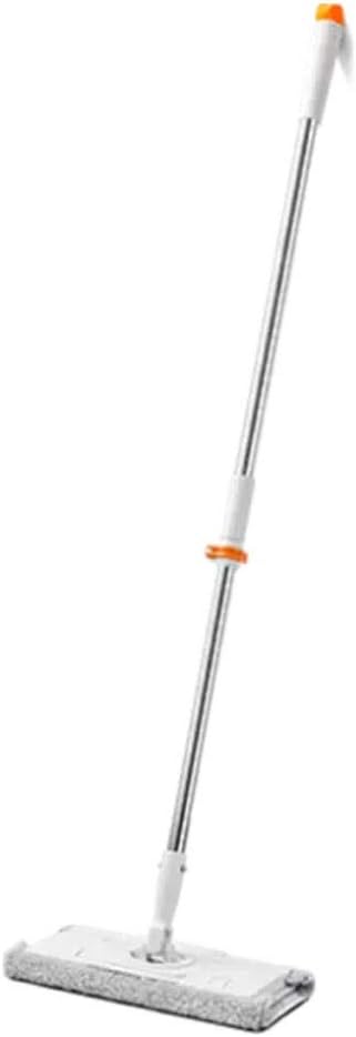 360° Rotating Mop Flat for Household Use Wet and Dry Triple Gripper Freely Retractable