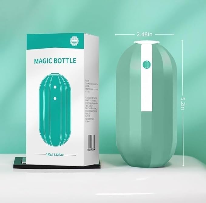 Automatic Toilet Cleaner Bathroom Cleaner with Odor Removal and Long-Lasting Fragrance Toilet Bowl Clean with Magic Bottle Solid1 Count
