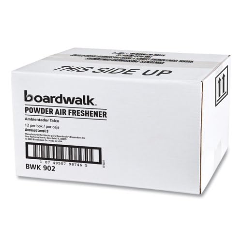 Boardwalk Metered Air Freshener Refill 12-Pack 7 oz Aerosol Spray Powder Mist Scent Fits Most Standard Dispensers Lasts For 30 Days