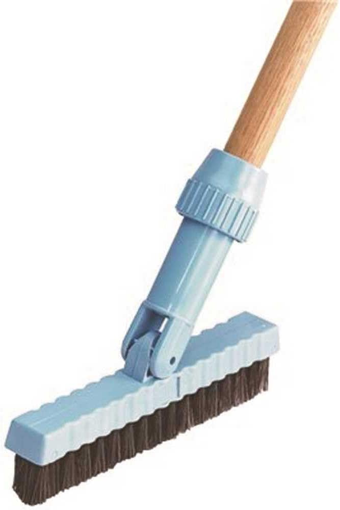 Renown REN03966 Grout Brush Pivoting Head Black 7-1/2