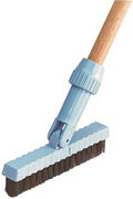 Renown REN03966 Grout Brush Pivoting Head Black 7-1/2