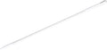 SPARTA 41225EC02 Fiberglass Broom Handle Mop Handle Replacement Handle With Acme Threaded Tip For Commercial Cleaning 48 Inches White
