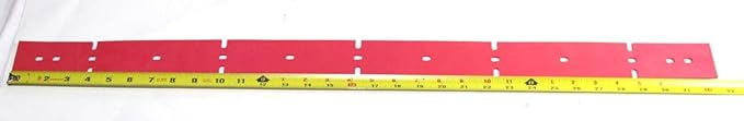 Floor Scrubber Rubber Squeegee Blade Kit (2pcs) for elife Model 300X (Squeegee 33 for 300X(MX3Z))