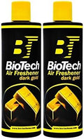 BioTech Air Freshener Dark Gold Scent Contains no harmful solvents and safe for use on any environment Controls smoke cigarette mildew pet and food odors 16 oz (2)