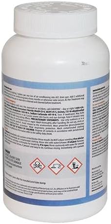 Pack of (2) - Hydrex A/C Pan Treatment Tabs - 200 Tablets per Jar