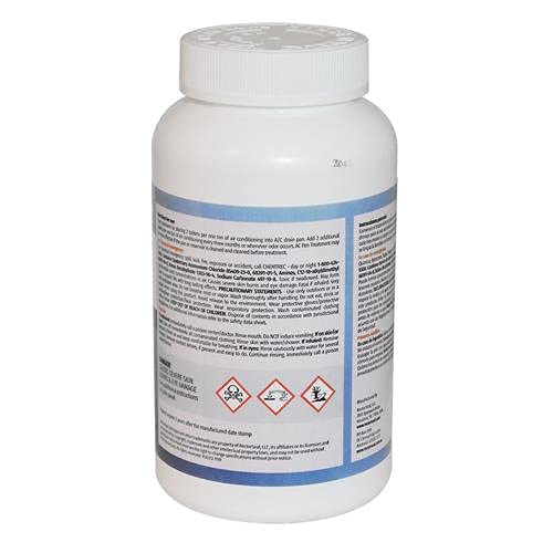 CASE of (12) - Hydrex A/C Pan Treatment Tabs - 200 Tablets per Jar