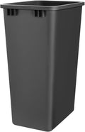 Rev-A-Shelf 50 qt. Black Polymer Replacement Waste Container Pullouts