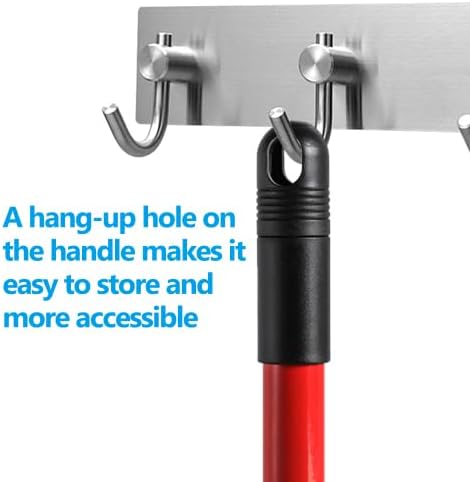 57.5 Inch Long Handle Self-Bending Twist Mop Wet &amp Dry Microfiber for Cleaning Floors Wet Mop can be Used for Commercial and Residential Cleaning of Hardwood Vinyl Tile and More.