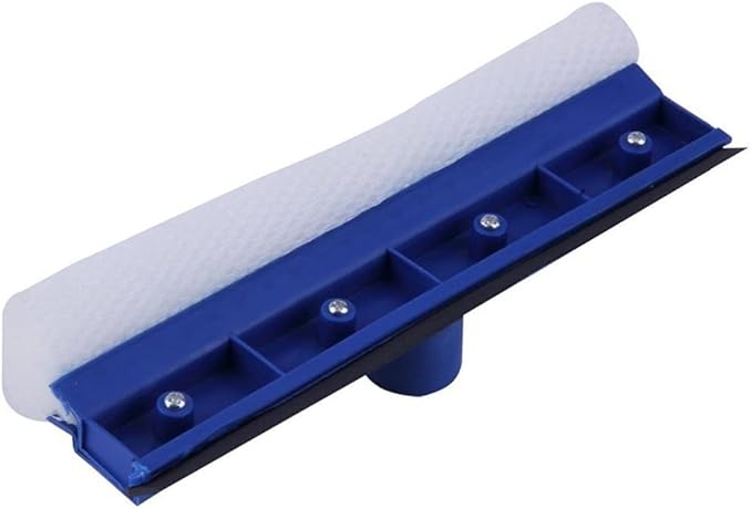 Extendable Window Squeegee Cleaner Soft Rubber High Glass Scraper Brush Telescopic Car Wiper
