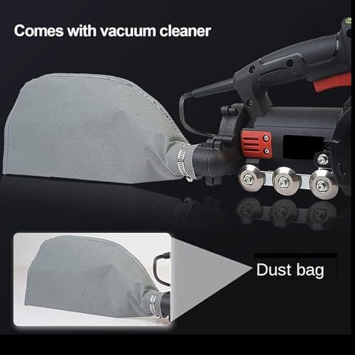 Electric Tile Gap Cleaner with 1.2MM Blade and Stainless Steel Wheels 11000r/min No-Load Speed and Dustproof Design for Bathroom and Bedroom Tile Cleaning