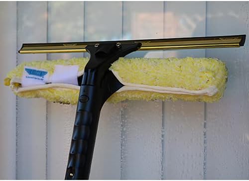 Ettore 71180 Backflip Window Squeegee 18 Inch Gold Black