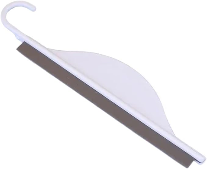 Lightweight Plastic Cleaning Tool for Household Cleaning of Indoor Glass Bathroom and car Glass(White)