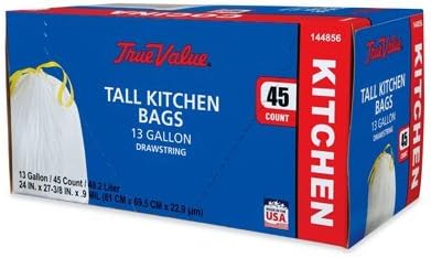 Kitchen Trash Bags 45-Ct. 13-Gal.