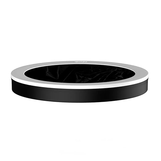 TOWNEW S2000 Official Refill Rings for Smart Bathroom Trash Can Sturdy Trash Bags for Electric Automatic Trash Can 5.5 Gallon 8 pcs White Refill Rings