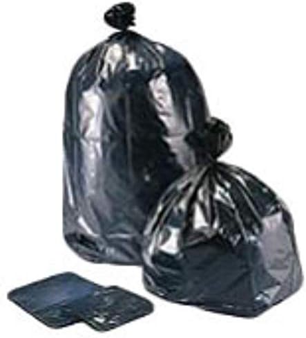32 Gallon Trash Bags 3 Mil Contractor Bags 34 x 45 Heavy Duty Trash Bags Black 75 per Case