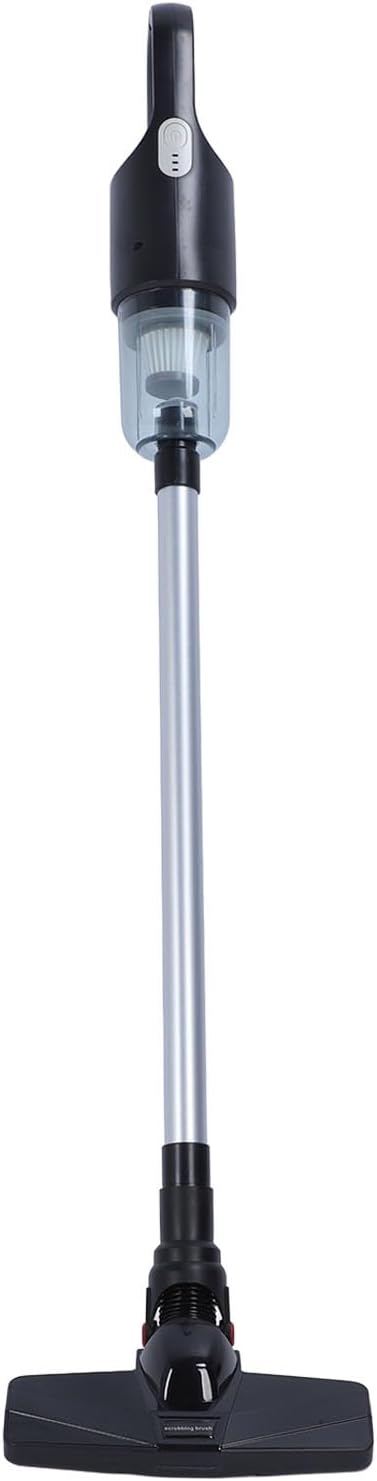 Cordless Stick Vacuum Cleaner Powerful Suction Efficient Cleaning Portable Design for Any (Black)