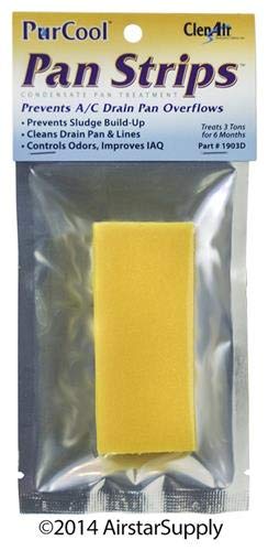 Case of (6) ClenAir PurCool Condensate Pan Strips # 1903D Treats up to 3 Tons