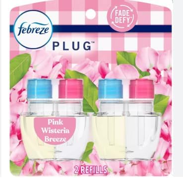 Febreze Pink Wisteria Breeze Plug In Refill