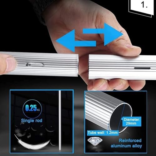 Glass Cleaning Brush Home Water Fed Telescopic Pole Kit Solar Panel Brush Rotating for Photovoltaic PanelWater Fed Pole Kit with Solar Panel Cleaning Brush and Pole Window Cleaning Brush
