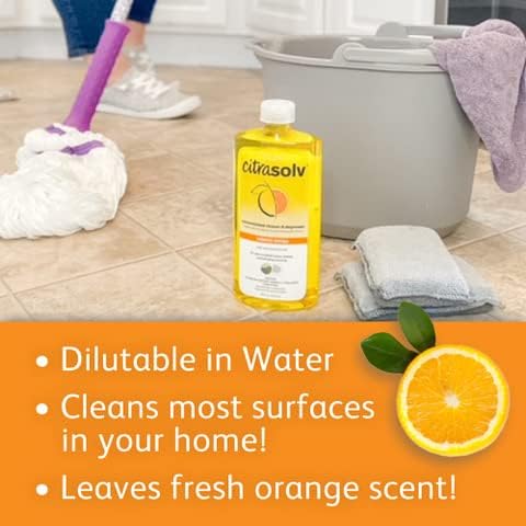 Citra Solv &amp Air Scense | Special Bundle | Concentrated Cleaner &amp Degreaser 8 fl oz| Essential Oil Air Freshener 7 fl oz Lavender 4PK | Household Cleaner Non-Aerosol | Valencia Orange &amp La