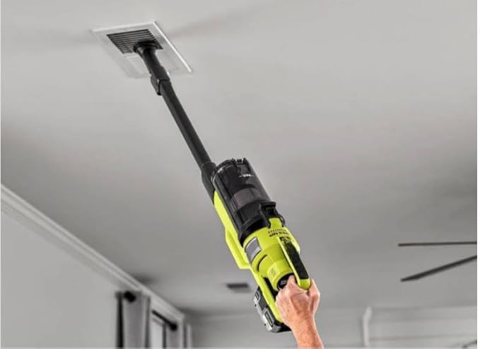 PBLSV716K-A32BR716 Fits For RYOBI HP 18V Cordless Pet Stick Vacuum Cleaner Kit with 4.0 Ah HIGH PERFORMANCE Battery Charger and Bristle Roller Bar