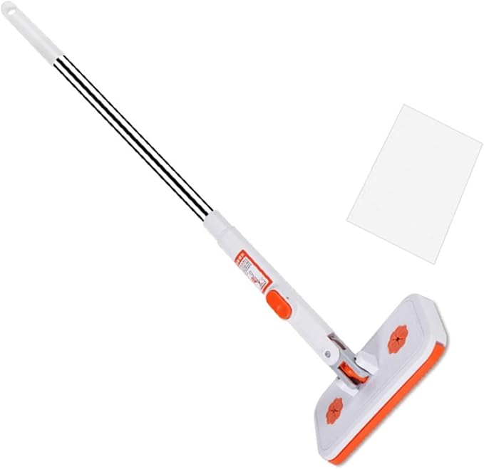 Multipurpose Home Cloth Mop with Stainless Steel Handle for Wet and Dry Efficient for Tight Space Hard Floor