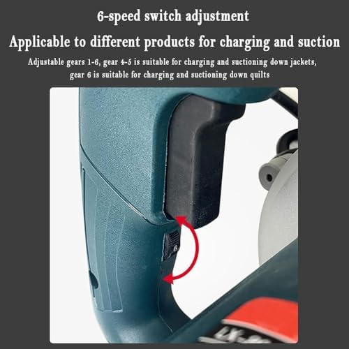 Electric Down Filling Machine – Feather Down Stuffing with Foot Control 6 Speed Settings for Efficient Mall Use Ideal for Upholstery &amp Bedding Projects.