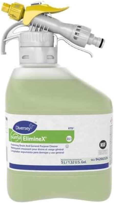 ELIMINEX FOAMING DRAIN AND GENERAL PURPOSE CLEANER 1X5L