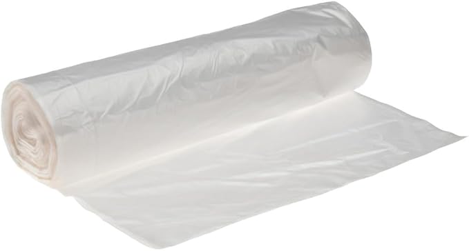 PRO SOURCE High-Density Clear 16 Micron Household/Office Trash Bags: 56 Gallon Capacity 200 Pack