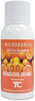 Microburst 3000 Refill Mandarin Orange 2oz Aerosol by Tc