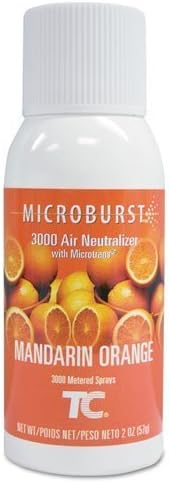 Microburst 3000 Refill Mandarin Orange 2oz Aerosol by Tc