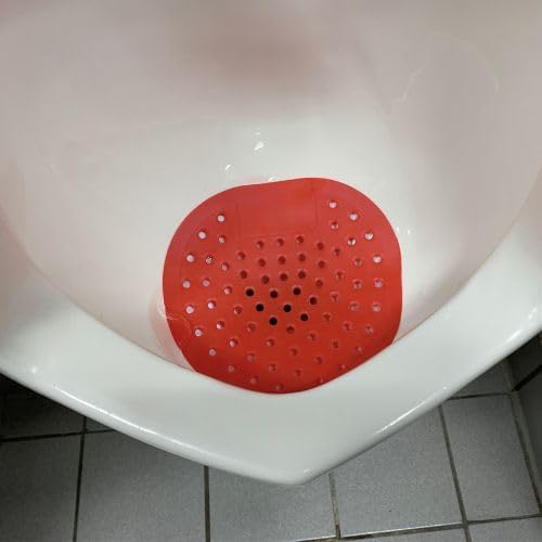 Soro Essentials- Scented Deodorizing Urinal Screen Cherry Scent Set of 12- Urinal Deodorizer for Toilets Bathroom Office Long Lasting Odor-Fighting Air Freshener Toilet Freshener Air Fresheners