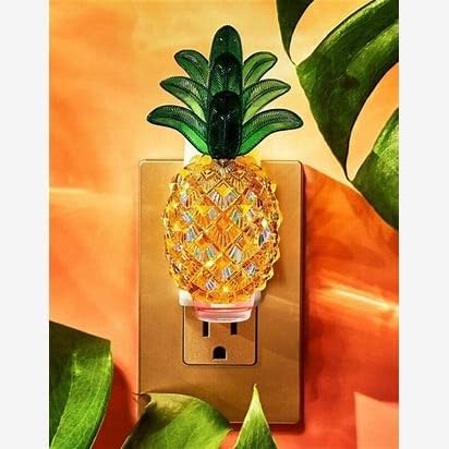 White Barn PINEAPPLE ADJUSTABLE WALLFLOWERS SCENT CONTROL™ NIGHTLIGHT Wallflowers Fragrance Plug
