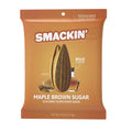 SMACKIN' Sunflower Seeds Roasted Jumbo Small-Batch American Made - Maple Brown Sugar. 4oz bags (12 Pack)
