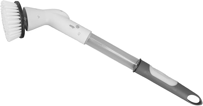 Electric Spin Scrubber Multifunctional Long Handle Power Cleaning Brush with Brush Heads for Bathtubs Tile Floors Grout Toilets
