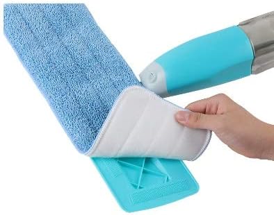 JSEIAJB Spray Floor mop with Microfibre Cloth Replace 2 Color Flat mops for Home Cleaning Kitchen Tile Clean Tools