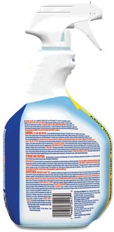 Clean-Up Disinfectant Cleaner with Bleach 32oz Smart Tube Spray 9/Carton