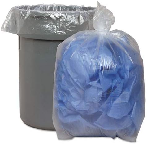 Boardwalk 538 Low Density Repro Can Liner 1.75 mil 60gal 38x58 10 Bag/RL 10 RL/CT