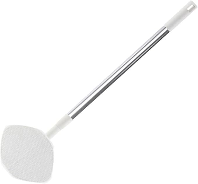 Household Dust Mop with Dry Tissue Pack Triangle Electrostatic Cleaning Mop for Wood Floors and Walls Rotatable Handle for Home Dust Removal