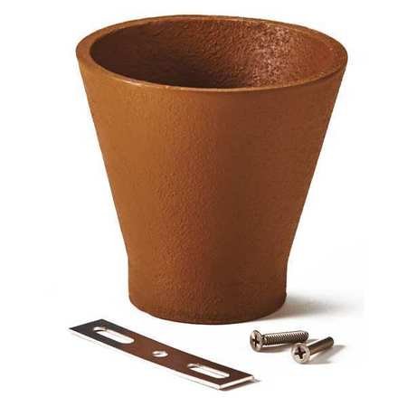 Sanitary Drain 4x4-1/2 in Cast Iron