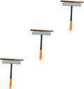 FRCOLOR 3pcs Window Screen Cleaning Brush with Ergonomic Handle Multi-Functional Tool for Stubborn Grime Removal Lightweight Design for Easy Use and Versatile Applications