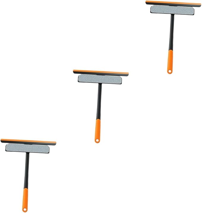 FRCOLOR 3pcs Window Screen Cleaning Brush with Ergonomic Handle Multi-Functional Tool for Stubborn Grime Removal Lightweight Design for Easy Use and Versatile Applications