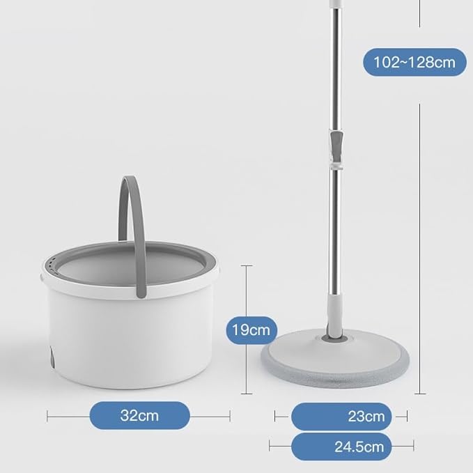 Clean Sewage Separation Mop Household Rotating No Hand Washing Flat Suction