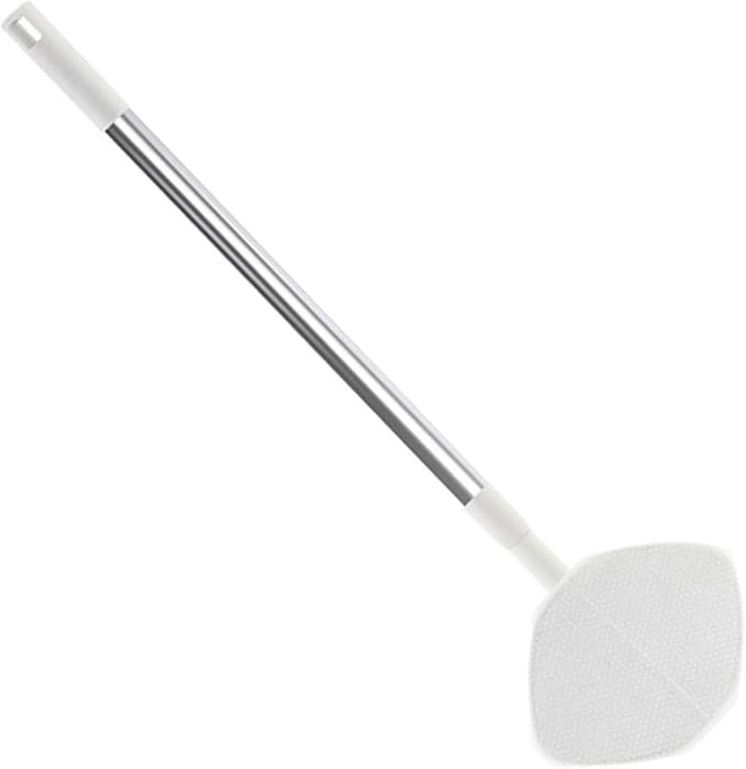 CLISPEED Electrostatic Dust Mop for Floor Cleaning with Detachable Washable Pads Triangle Shape Rotatable Mop Head Includes Dry Facial Cleansing  Refillable for Indoor Dust and Window