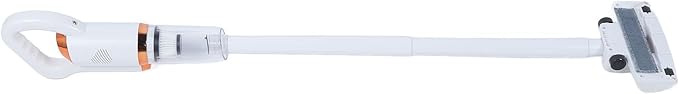 ANGGREK Cordless Stick Vacuum 600ml Dust Cup 120W Rated Power Cordless Stick Vacuum Cleaner Effective Cleansing for Floor (White)