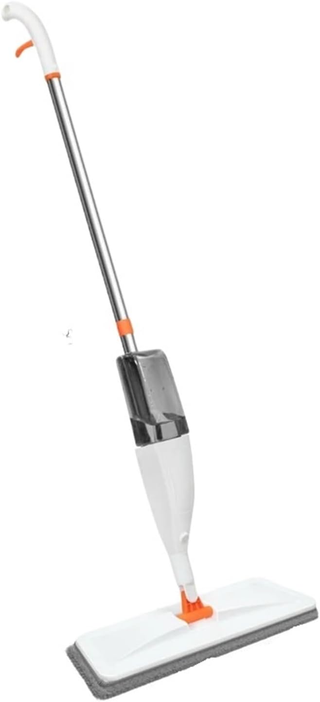 Spray Mop Home Household with Microfiber Pads Rotating(Mop+2 Cloth)