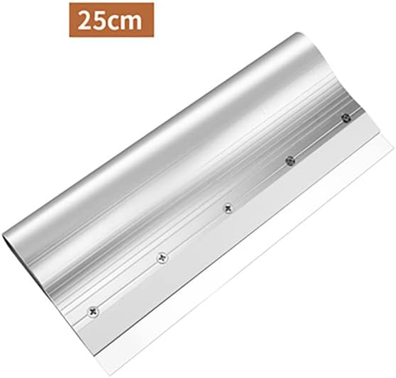 iDili Professional Stainless Steel Solder Paste Squeegee Kit - 0.4mm Ultra-Thin Blade SMT Stencil Scraper for PCB Assembly Aluminum Handle w/Non-Slip Grip (25CM)
