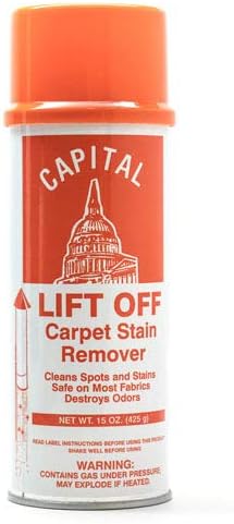 Capital Lift Off Professional Strength Carpet Stain Remover15 oz can Case of 12
