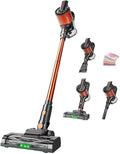 Hearten Cordless Vacuum Cleaner for Home use Strong Suction (Blue)